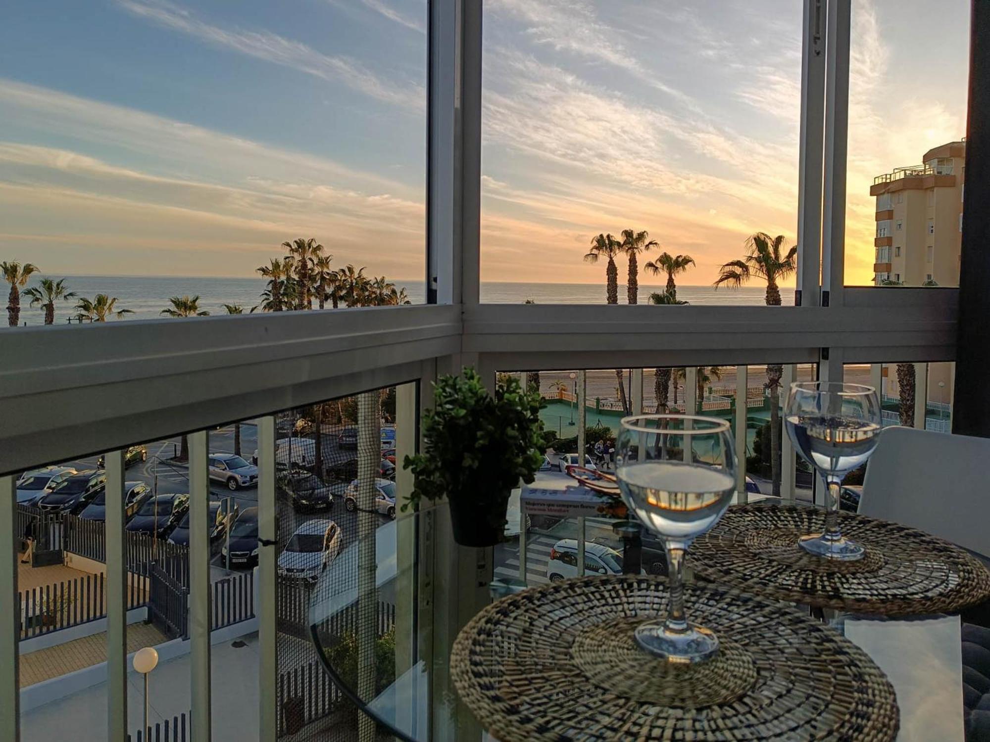 Ruselo 308. Loft En Paseo Maritimo De Torrox Costa Daire Dış mekan fotoğraf