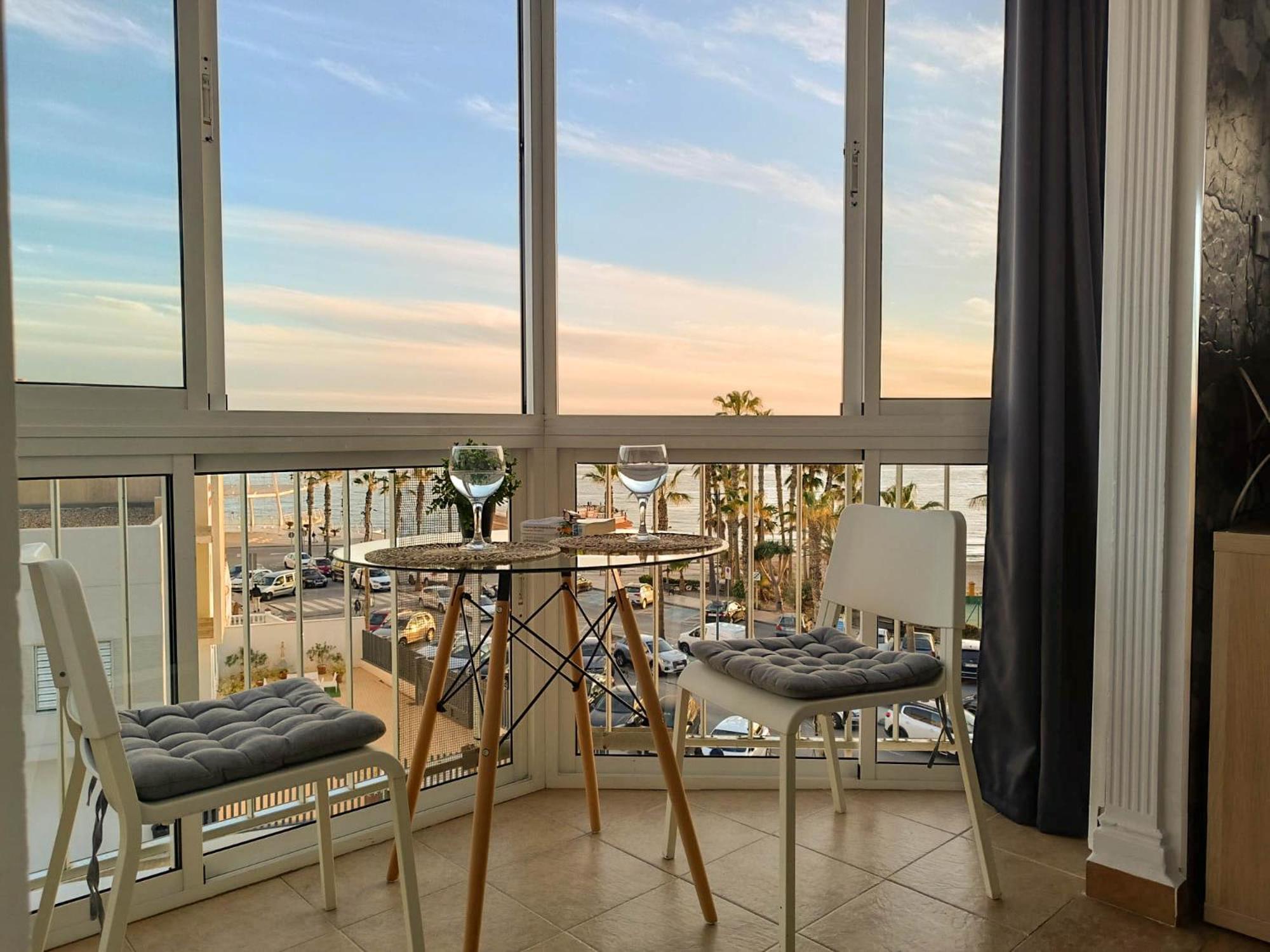 Ruselo 308. Loft En Paseo Maritimo De Torrox Costa Daire Dış mekan fotoğraf